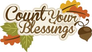 count your blessings